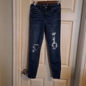 American eagle hi-rise Jeggings size 4